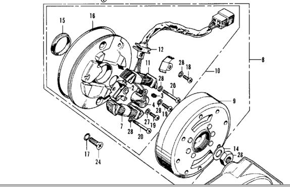 Honda Ct70 Stator Wiring Diagram diagram wiring power amp